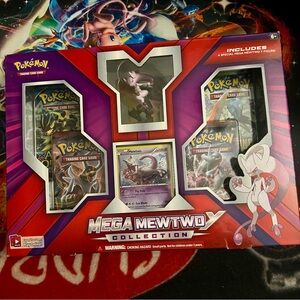 Pokemon TCG Mega Mewtwo Y Figure Collection Box 2015 New Factory Sealed